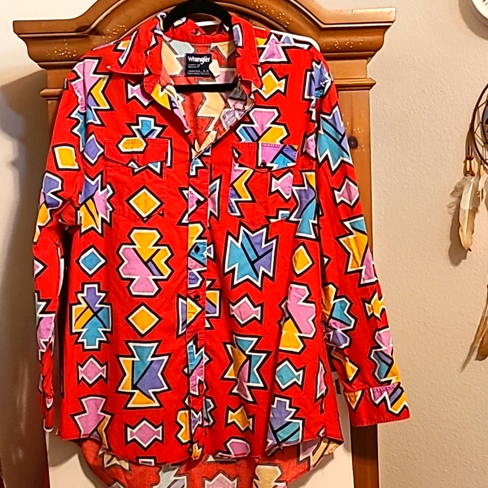 Wrangler Vintage 90's Cowboy Shirt